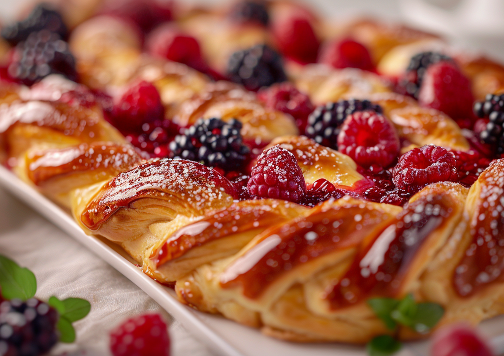 Пирог с замороженными ягодами