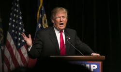 21February2016RepublicanPresidentialCandidateDonaldTrumpSpeaksTo