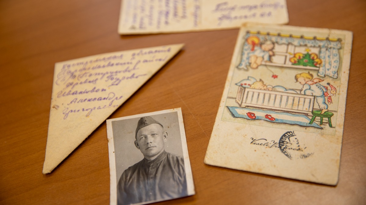 Фронтовые письма передали в дар Музею Победы