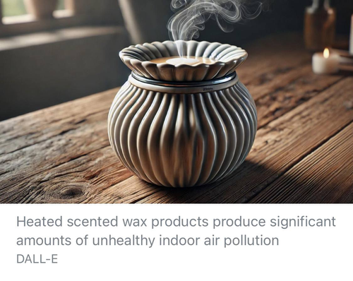 Использование ароматизированных продуктов в помещении изменяет химию воздуха, загрязняя его примерно так же, как выхлопные газы автомобилей на улице
