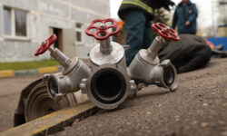 Пожар на нефтеперерабатывающем заводе в Уфе оперативно локализован Трёх ходовый кранСоревнования пож