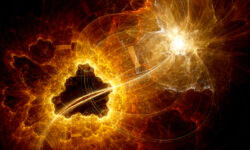 Прорыв в изучении тайн темной материи открывает новые горизонты Dark matter explosion in space