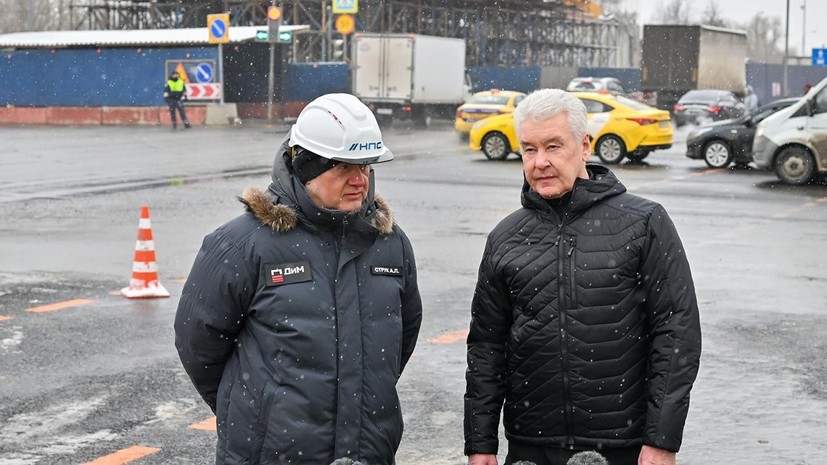 Собянин оценил строительство трассы Солнцево — Бутово — Варшавское шоссе