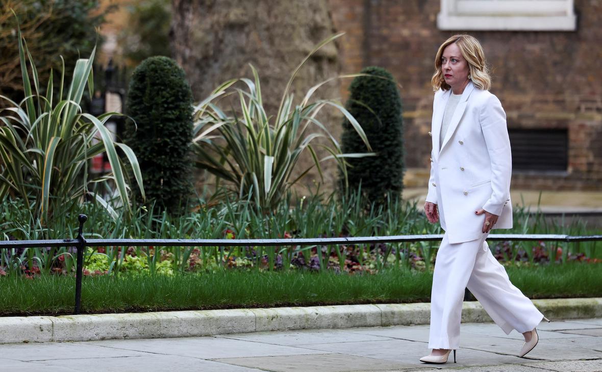 Джорджа Мелони (Isabel Infantes / Reuters)