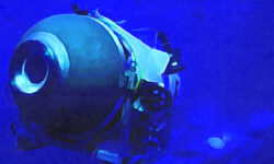 Увлекательное погружение с батискафом «Синдбад» в Хургаде — безопасность и радость TitanSubmarineScubaDivingBlueBackgroundVectorIllustrationArt