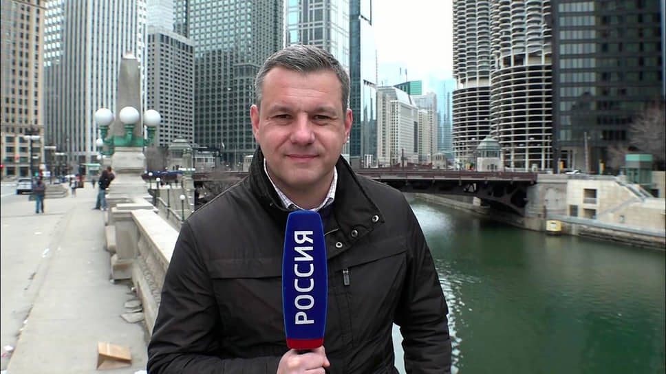 Шеф бюро ВГТРК в Нью-Йорке Валентин Богданов