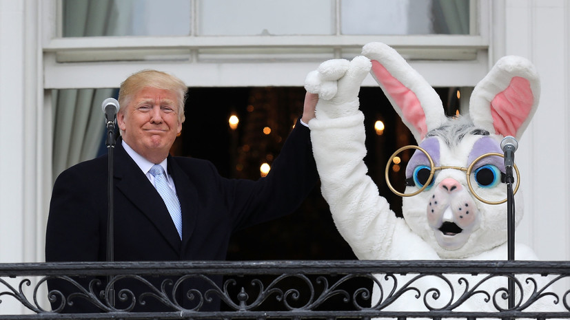 Американист рассказал, почему Трамп настаивает на настоящих яйцах в Белом доме