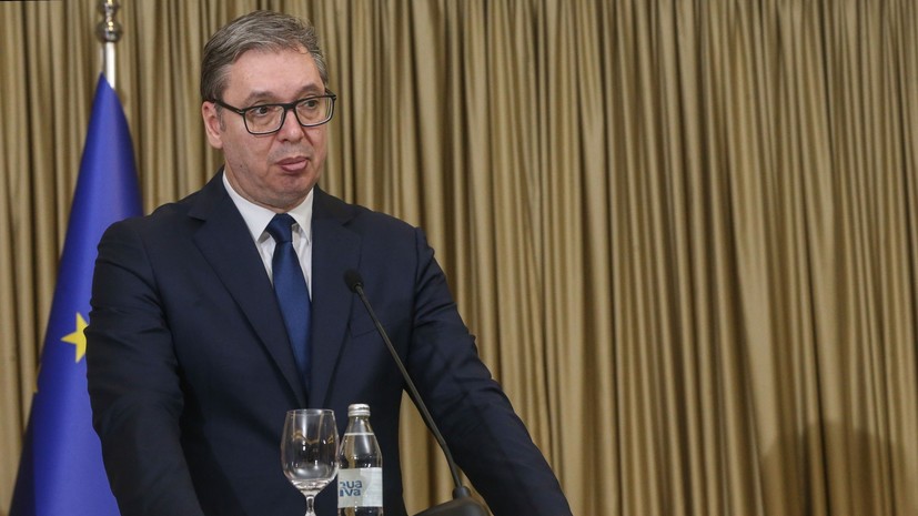 Захарову удивило, что Вучич не нашёл нужных слов о Красной армии