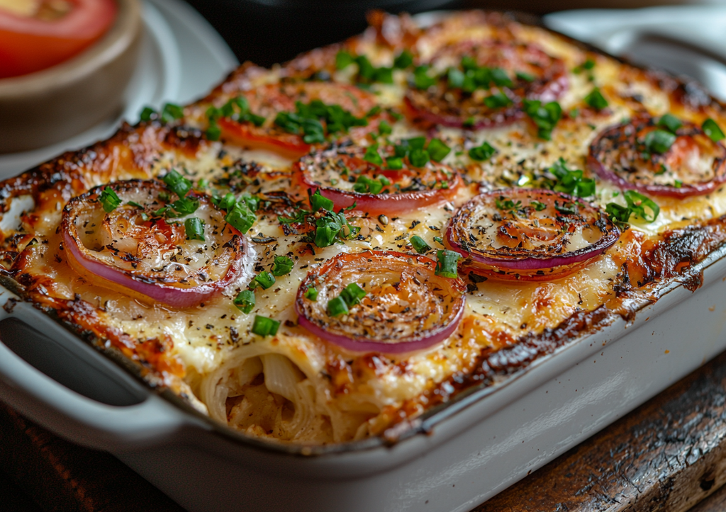 Минтай «Мечта» на подушке из 3 видов лука! Вкуснятина с сырной корочкой