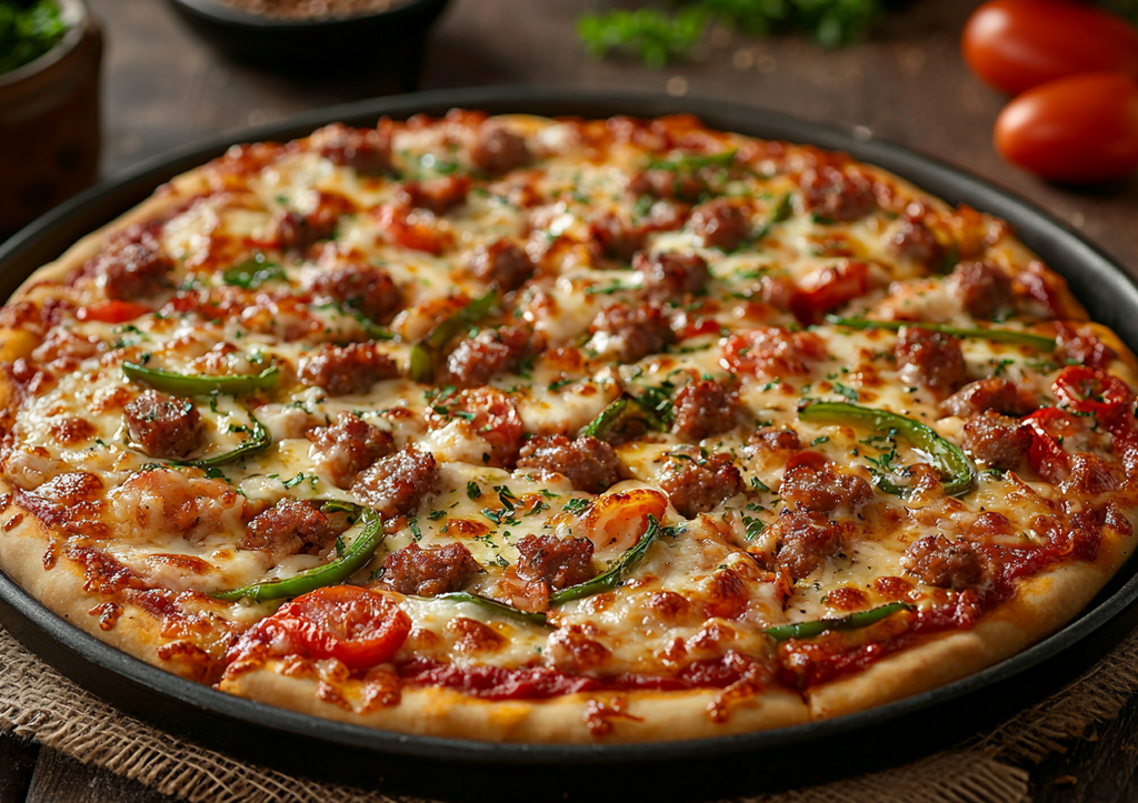 Пицца за 5 минут — быстрый рецепт на сковороде! Беспроигрышный вариант