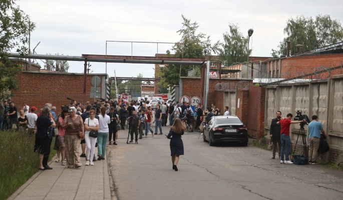 В Сергиевом Посаде ввели режим ЧС после взрыва на оптико-механическом заводе