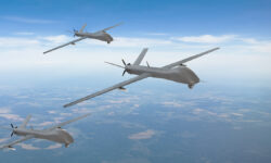 Российская ПВО отразила массированную атаку ВСУ - 56 БПЛА сбито TheGroupOfUnmannedAerialVehiclesInTheSkyOver