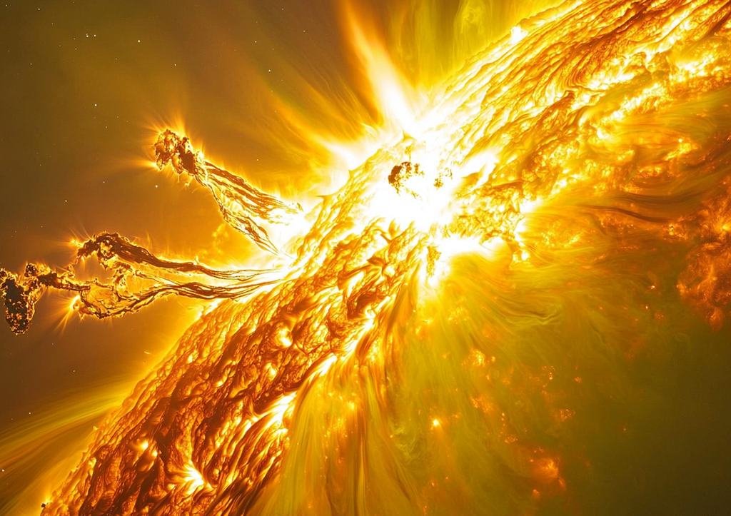 На Земле началась сильная магнитная буря