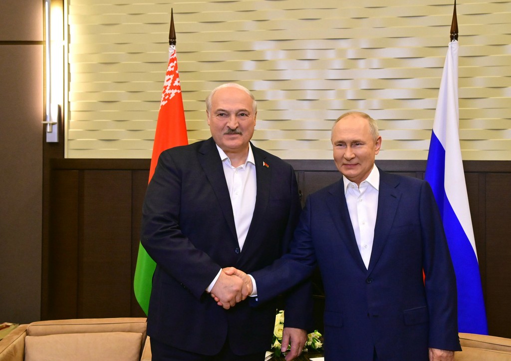 Александр Лукашенко и Владимир Путин