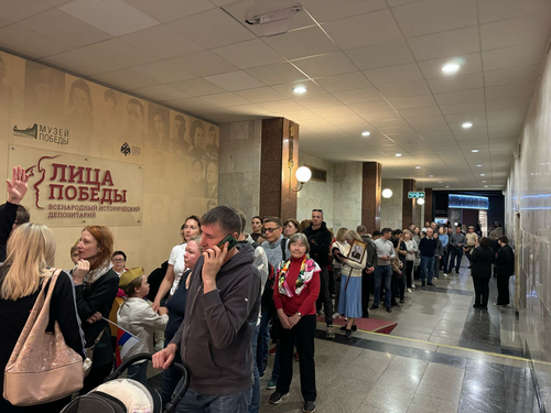 Тысячи москвичей стремятся посетить Музей Победы 9 Мая