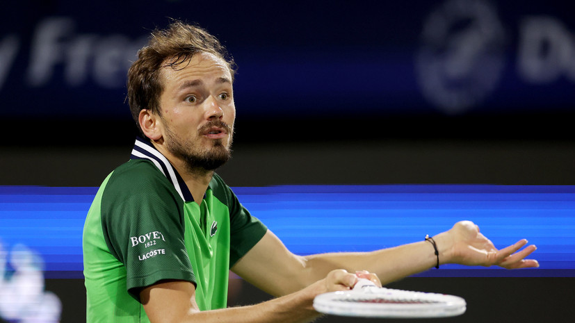 Медведев оценил своё выступление на «Мастерсе» в Мадриде