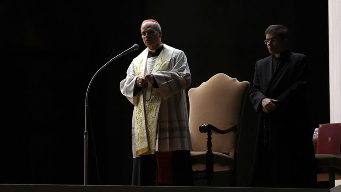 VaticanCityItaly03032025cardinalRobertPrevostInFrontOfThe