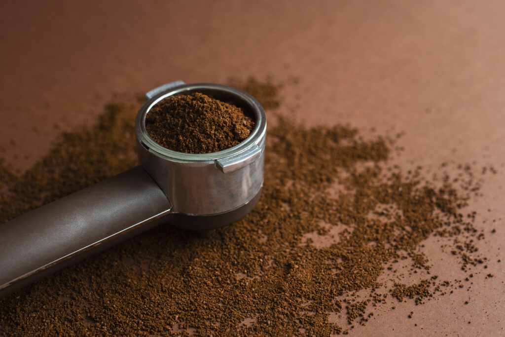 темпер для кофемашины с молотым кофе