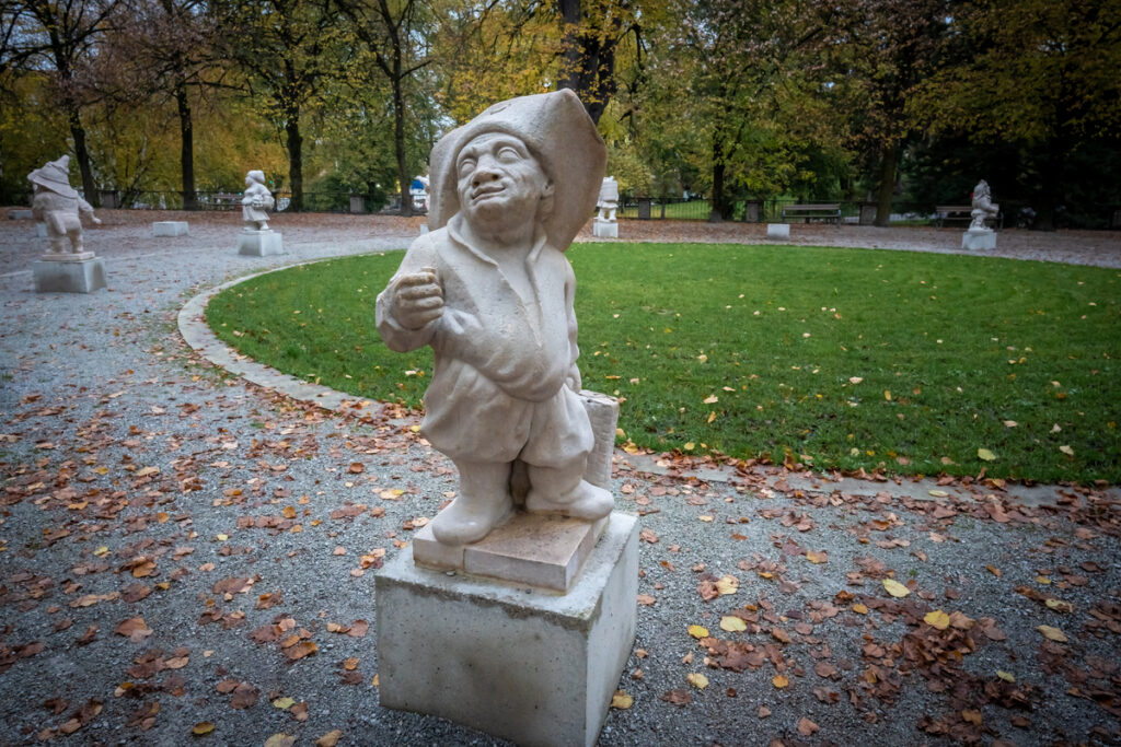 сад гномов в Австрии