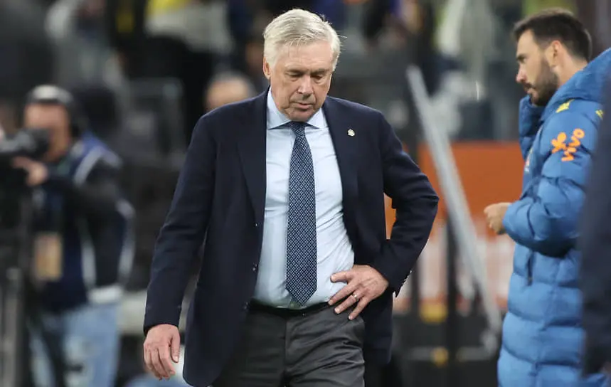 Главный тренер сборной Бразилии по футболу Карло Анчелотти