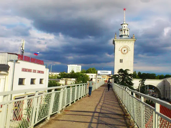 Ж/д вокзал Симферополя. Фото: Екатерина Ежова
