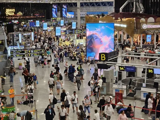 Аэропорт дважды за день закрывали из-за беспилотной опасности | Источник: Аэропорт Сочи / T.me