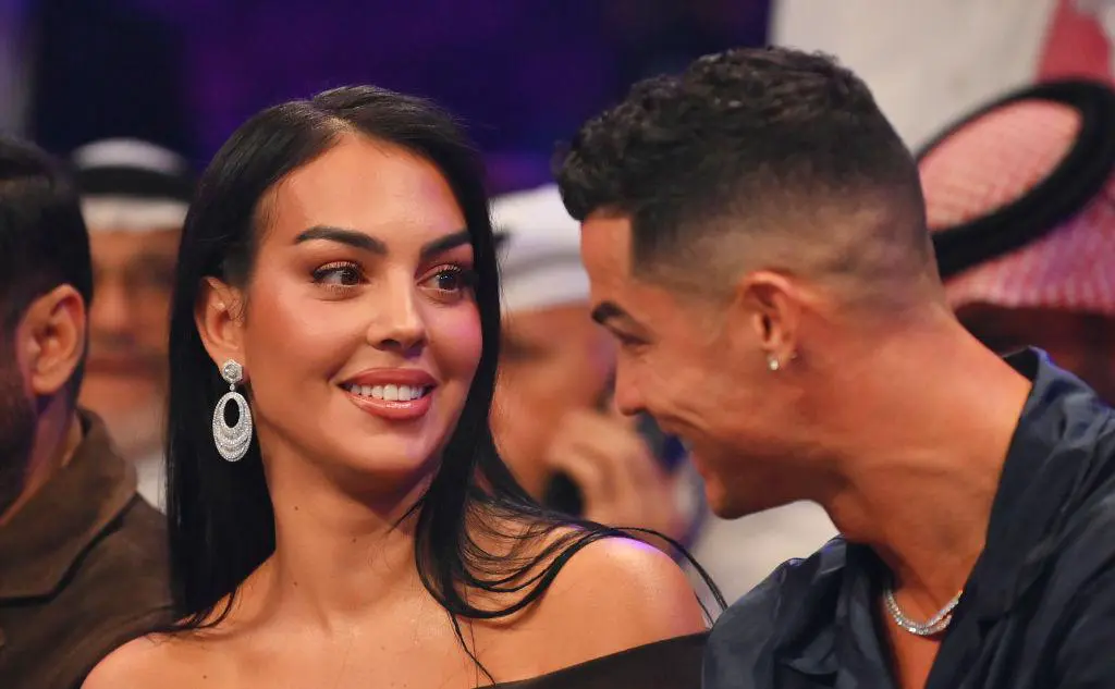 Джорджина Родригес и Криштиану Роналду (Getty Images)