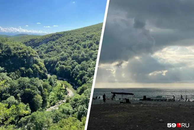 В Грузии можно поехать и в горы, и на море — никогда не прогадаешь, всё будет красиво | Источник: Тома Минадзе / 59.RU