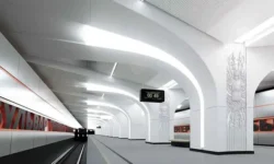 Станция 'Бульвар Генерала Карбышева' способствует развитию Рублево-Архангельской линии в Москве stancziya bulvar generala karbysheva sposobstvuet razvitiyu rublevoarhangelskoj linii v moskve-ul-rks-ru-0