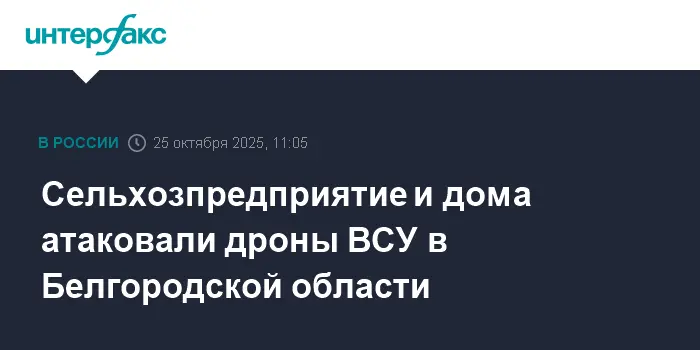 Атака дронов ВСУ на Белгородскую область привела к последствиям и мерам поддержки-0