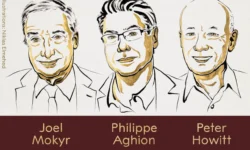 Джоэл Мокир, Филипп Агион и Питер Ховитт получили Нобелевскую премию 2025 dzhoel mokir filipp agion i piter hovitt poluchili nobelevskuyu premiyu 2025-ul-rks-ru-0