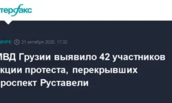 МВД Грузии Обеспечивает Порядок на Проспекте Руставели в Тбилиси mvd gruzii obespechivaet poryadok na prospekte rustaveli v tbilisi-ul-rks-ru-0