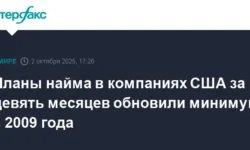 Планы Challenger, Gray & Christmas по найму в США достигли минимума с 2009 года plany po najmu v ssha dostigli minimuma s 2009 goda-ul-rks-ru-0
