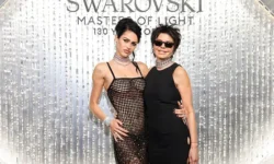 Амелия Грей Хэмлин удивила образом на вечере Swarovski с Лизой Ринной и Гарри Хэмлином ameliya grej hemlin udivila obrazom na vechere s lizoj rinnoj i garri hemlinom-ul-rks-ru-0