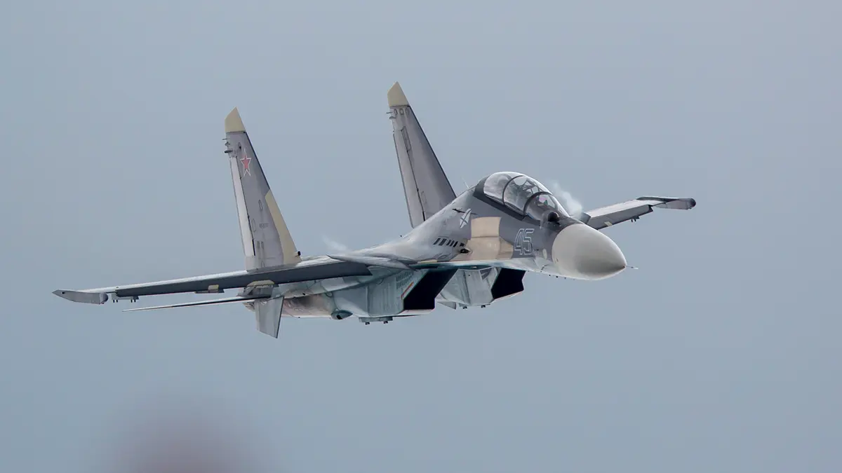 Минобороны: Су-30 потерпел крушение в Карелии, экипаж погиб