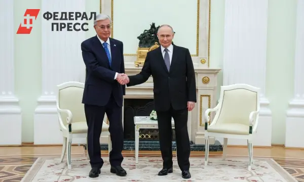 Путин и Токаев обсудили новые рубежи сотрудничества в Кремле-0