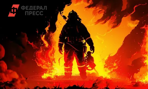 В городе Маркс произошел пожар, МЧС России и СК занимаются расследованием-0