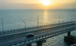 Вениамин Кондратьев предложил меры по штрафам за проезд электрокаров по Крымскому мосту veniamin kondratev predlozhil mery po shtrafam za proezd elektrokarov po krymskomu mostu-ul-rks-ru-0