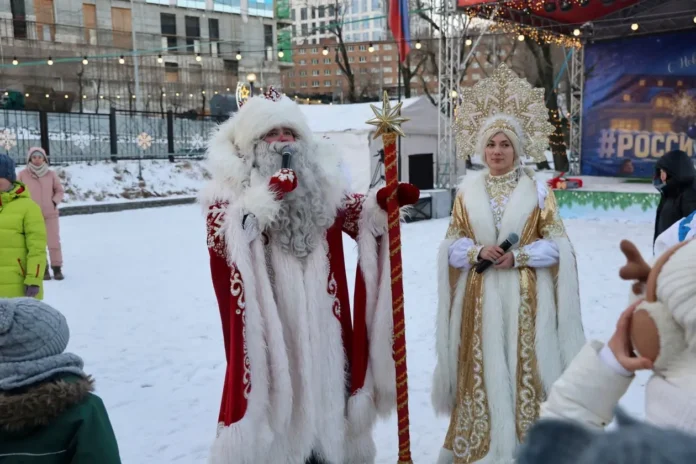 volshebnyj gorodok s dedom morozom otkryt v parke rossiya moya istoriya vladivostoka-ul-rks-ru-0