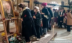 Последние дни Патриарха Илии Второго и его прощание в Тбилиси poslednie dni patriarha ilii vtorogo i ego proshhanie v tbilisi-ul-rks-ru-0