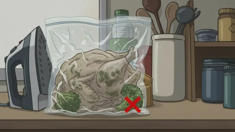 Россиянам рассказали, что самодельная вакуумная упаковка не продлит срок хранения еды