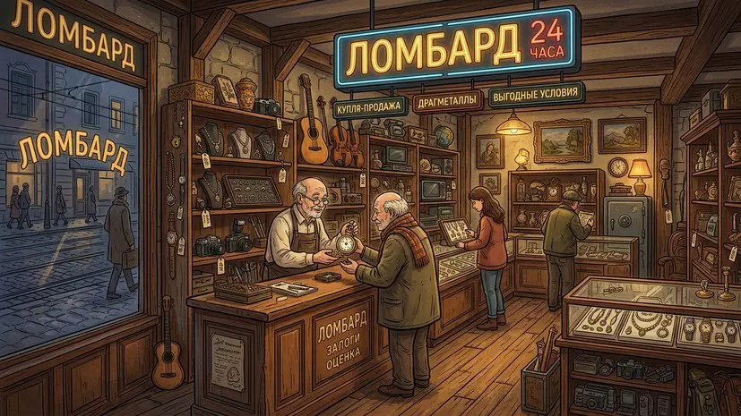 Прибыль ломбардов в России за 2025 год выросла до 12,8 млрд рублей