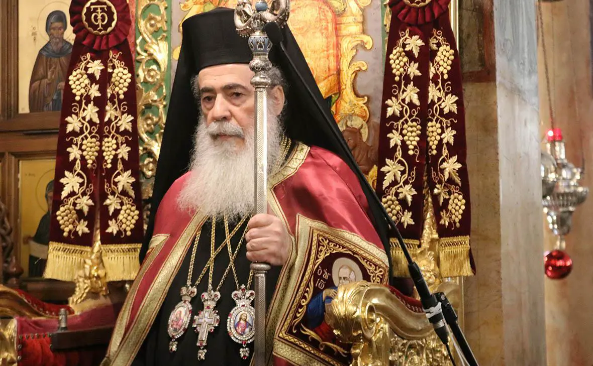 Патриарх Феофил III (Mosab Shawer / APA Images / ZUMA / ТАСС)