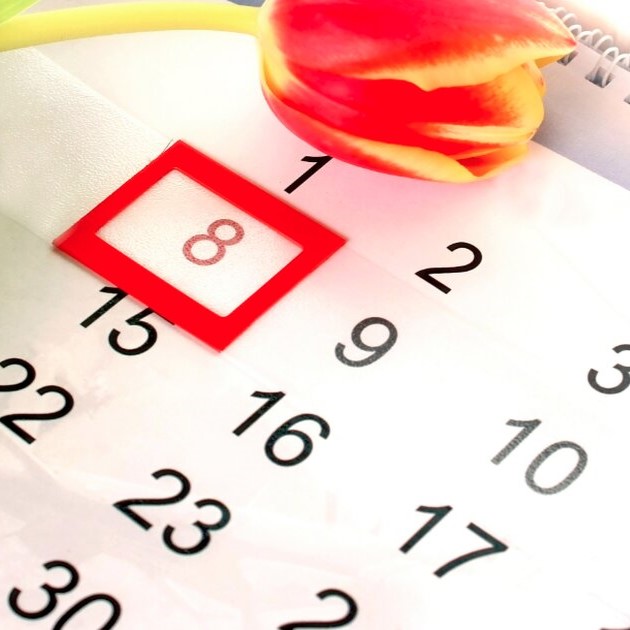 График работы на 8 марта