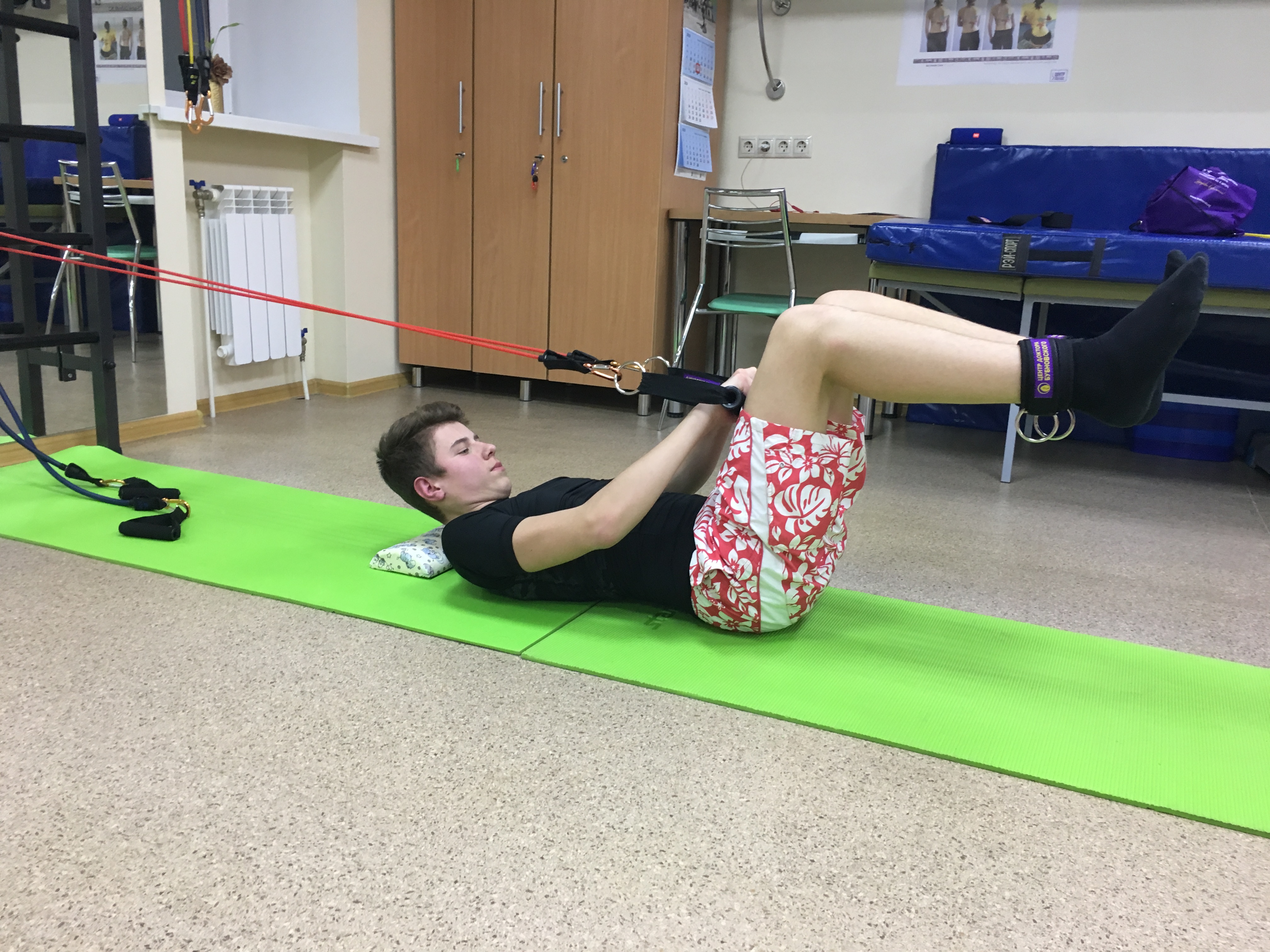 Открыт кабинет ЛФК