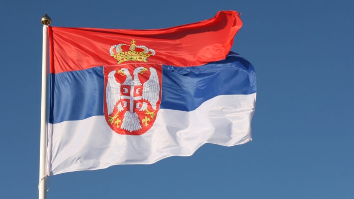 Serbian flag