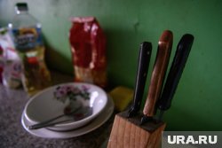 Женщина нанесла удары кухонным ножом