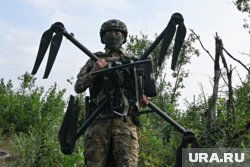 С помощью "Бабы Яги" ВС РФ могут осуществлять доставку без рисков, сообщил боец с позывным Мерлин