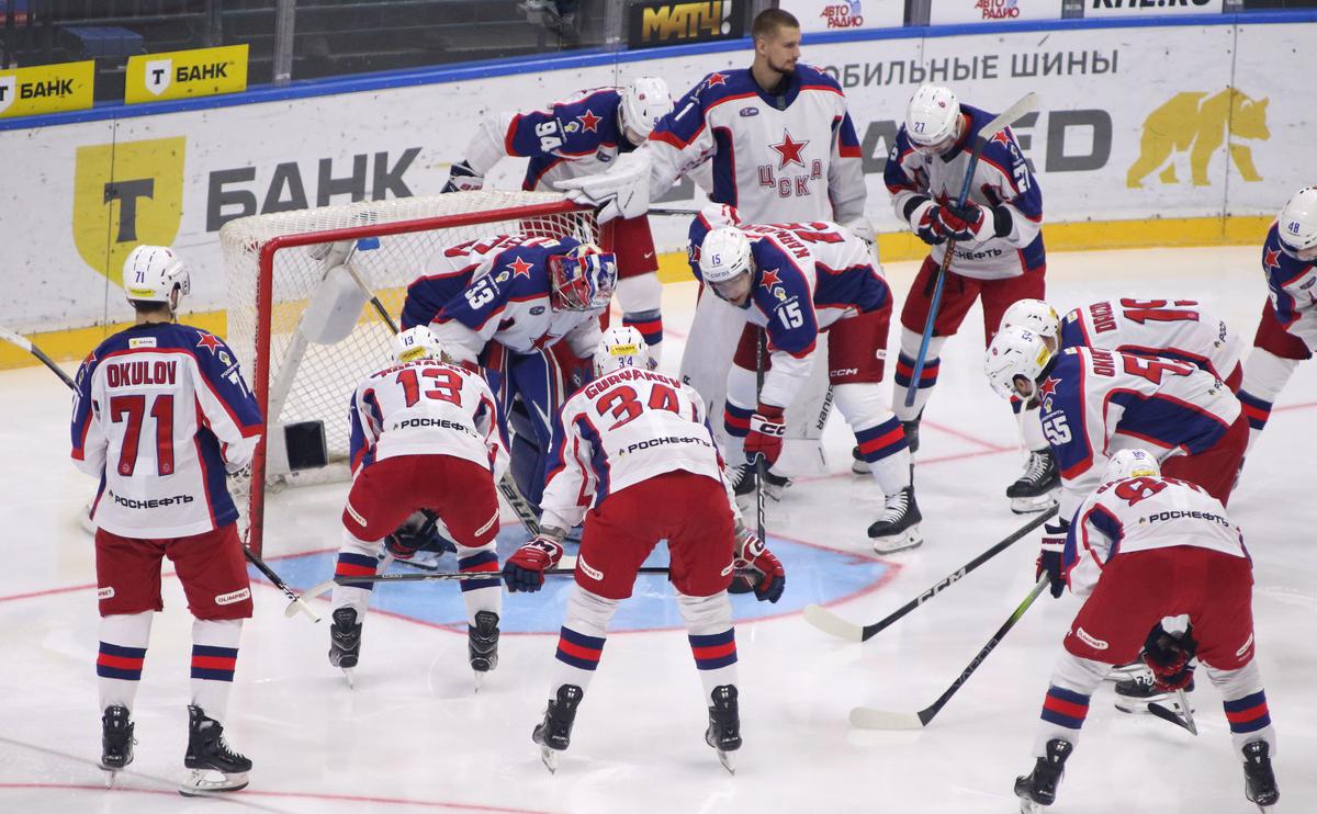 Игроки ЦСКА (Maksim Konstantinov / Global Look Press)