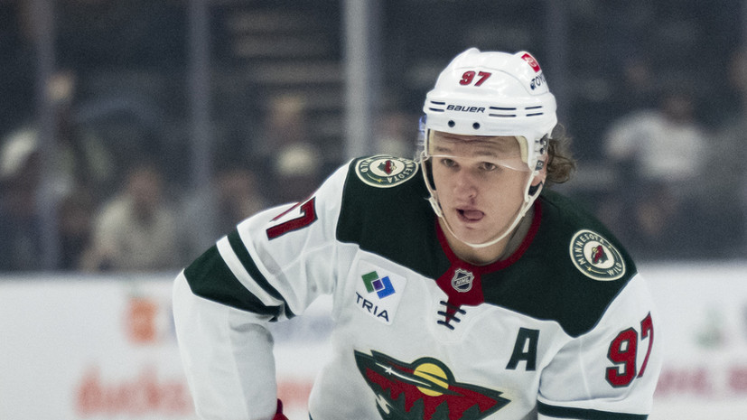 Капризов вышел на первое место списка снайперов сезона НХЛ